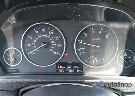 2015 BMW 328I z USA, uszkodzony, nr VIN WBA3A5C51FF610958